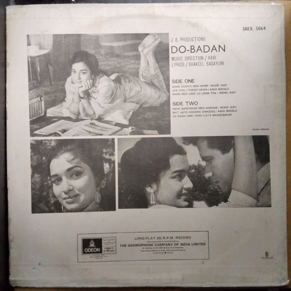 Ravi, Shakeel Badayuni  - Do-Badan (Vinyl)