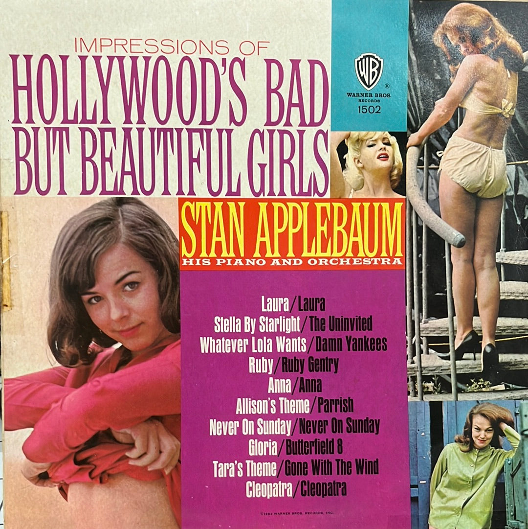 Stan Applebaum - Hollywood's Bad But Beautiful Girls (Vinyl)