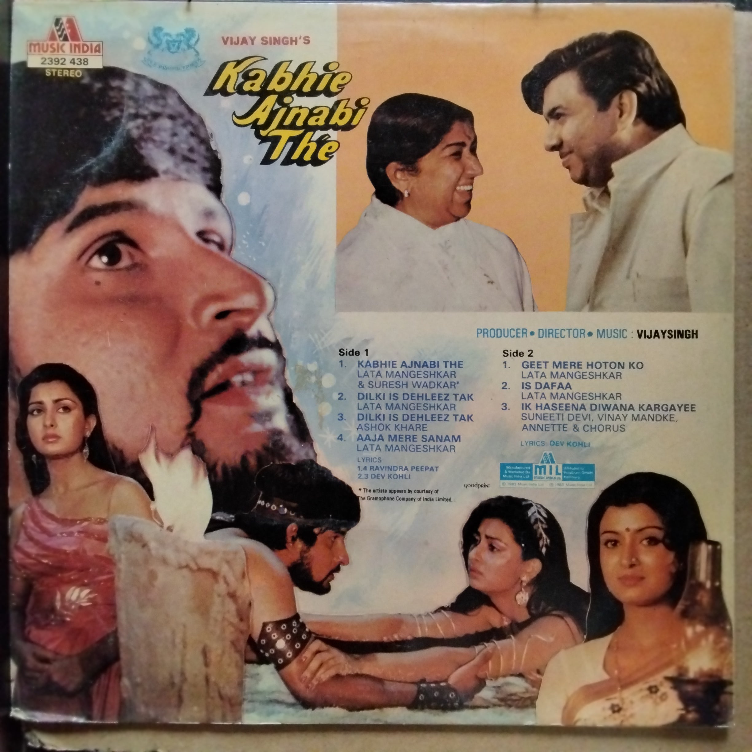 Vijay Singh - Kabhie Ajnabi Thé (Vinyl)