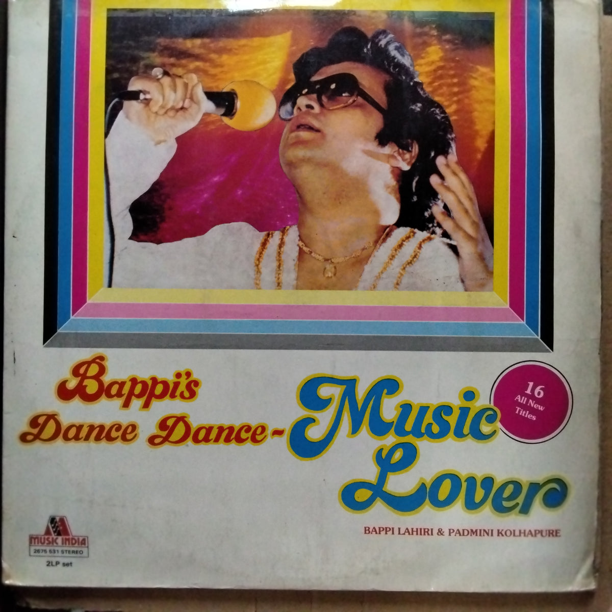 Bappi Lahiri & Padmini Kolhapure  - Bappi'S Dance Dance - Music Lover (Vinyl) [2]