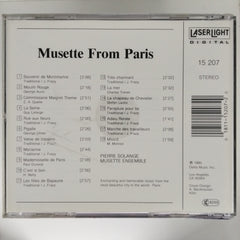 Pierre Solange Musette Ensemble  - Musette From Paris (CD)