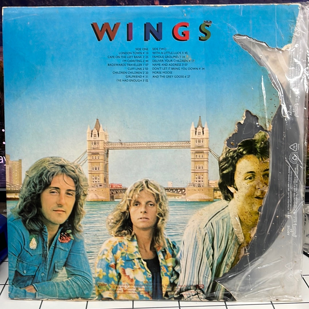 Wings (2) - London Town (Vinyl)