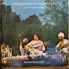 Ustad Amjad Ali Khan*  - Live At Teen Murti House (Vinyl)