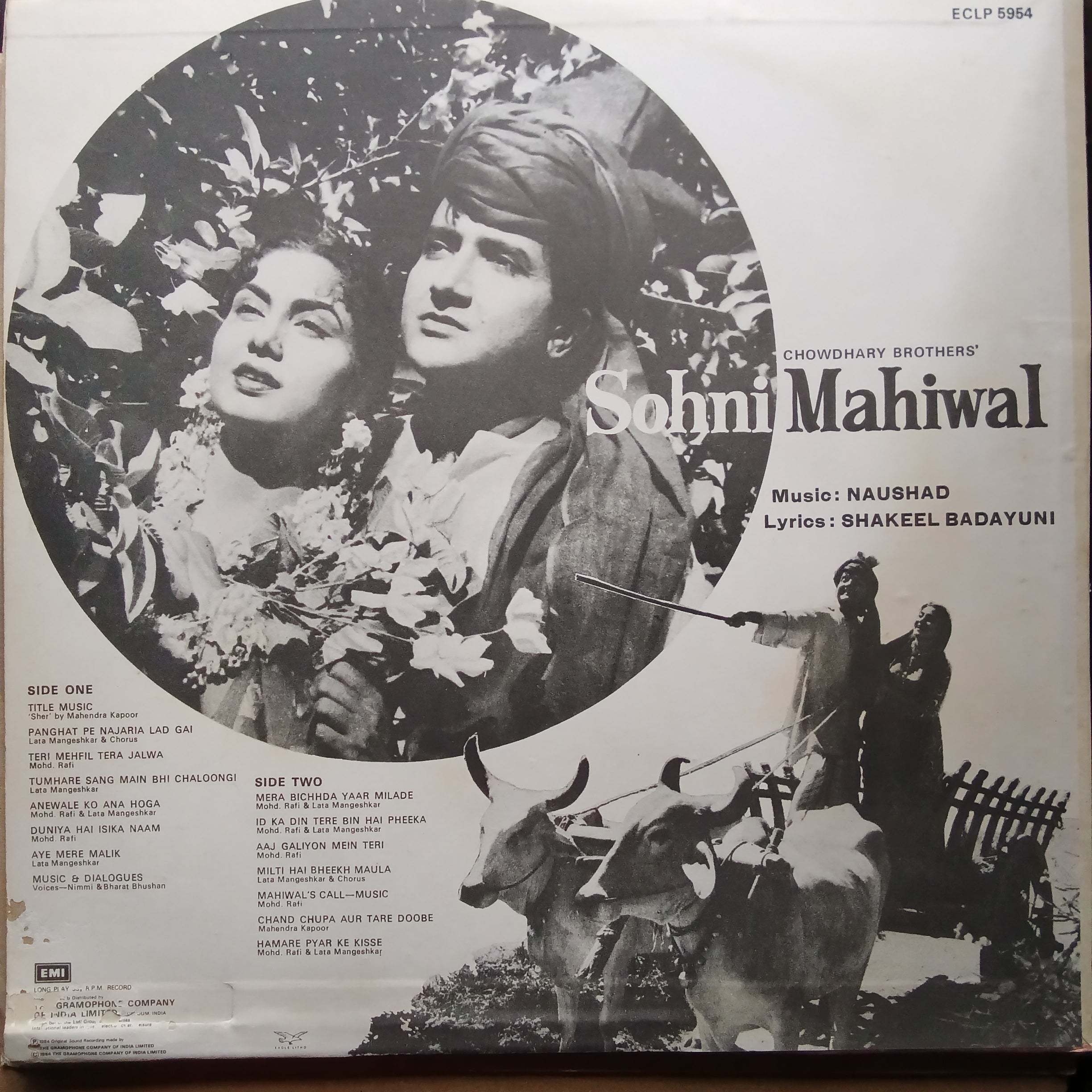 Naushad  - Sohni Mahiwal (Vinyl)