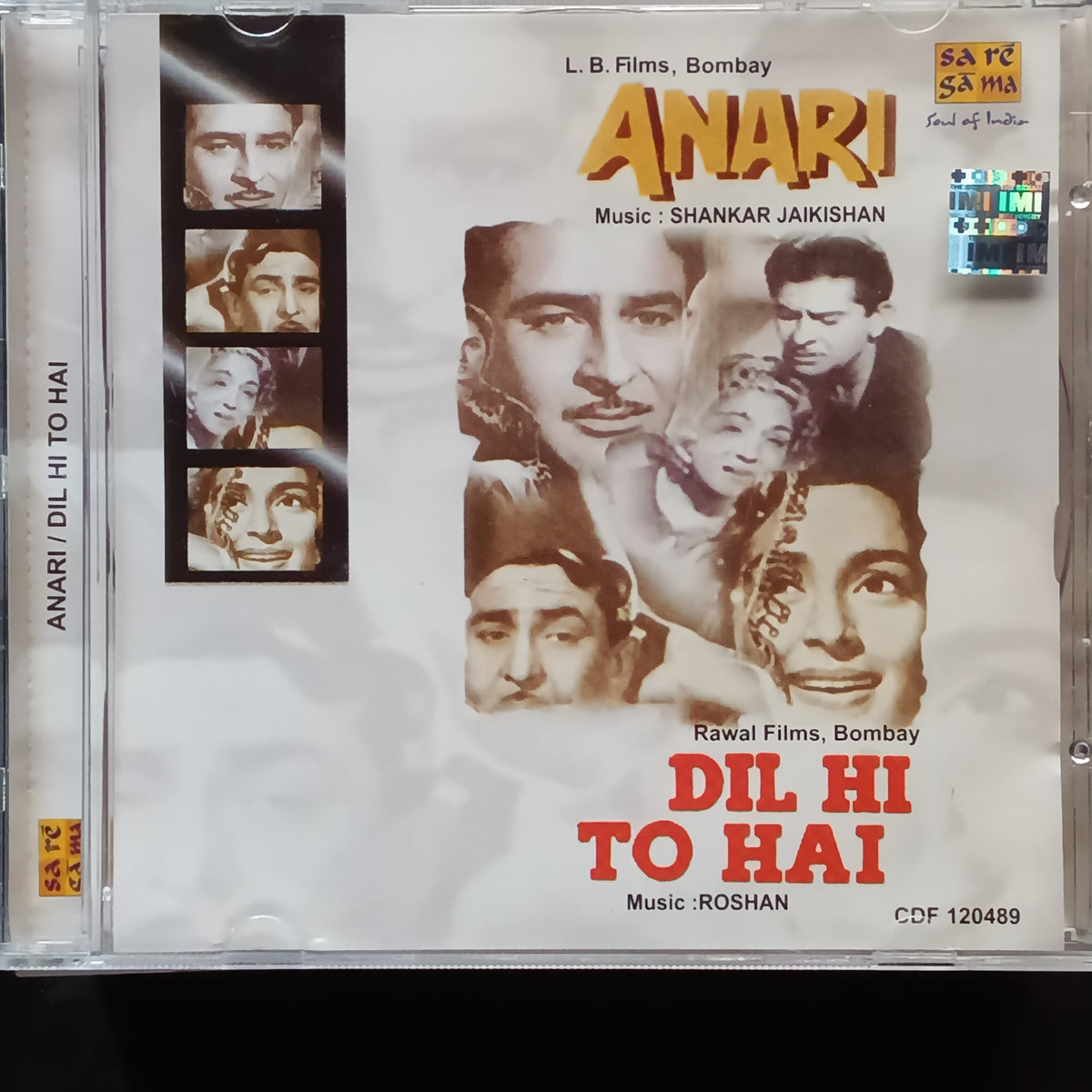 Shankar Jaikishan + Roshan  - Anari + Dil Hi To Hai (CD)