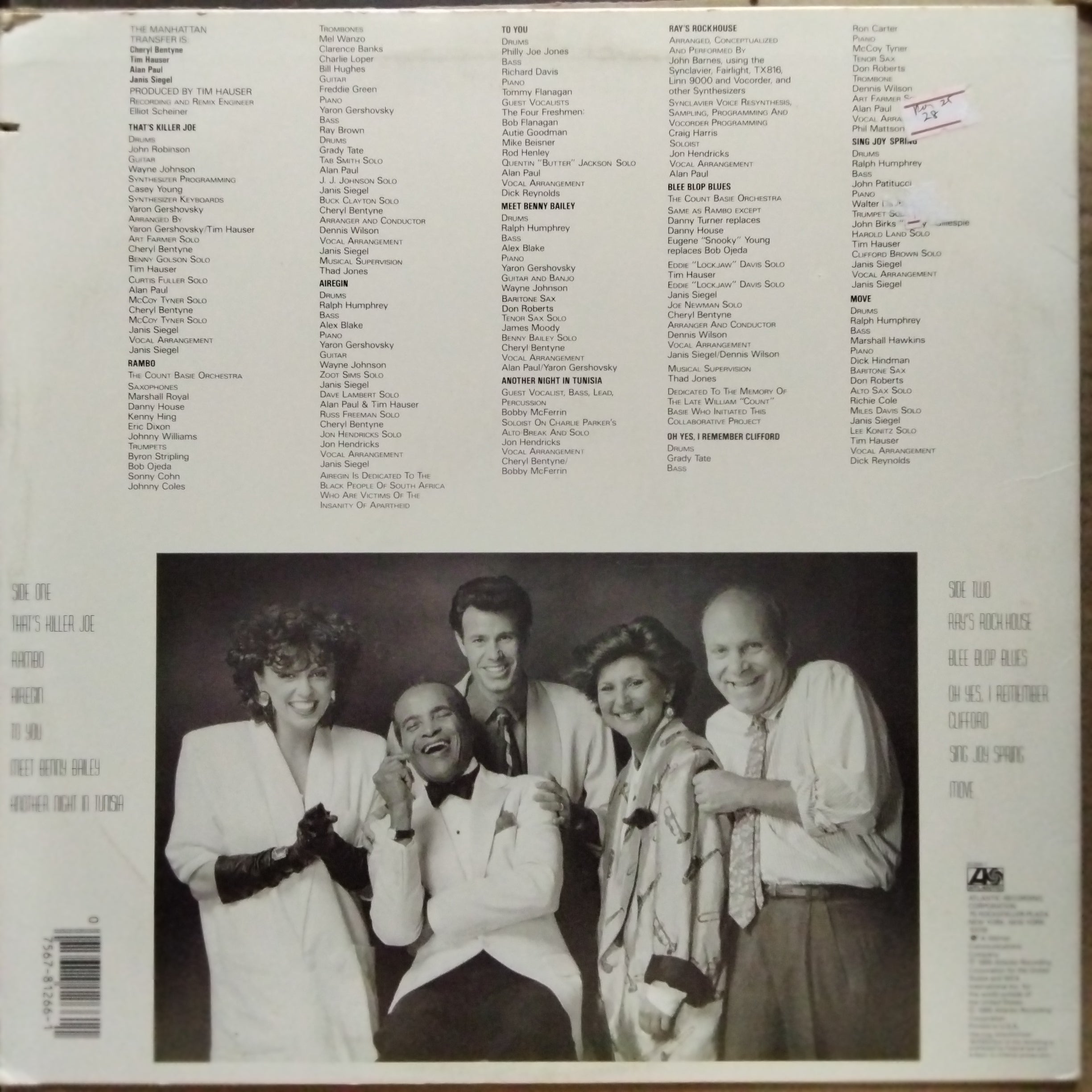 The Manhattan Transfer - Vocalese (Vinyl)