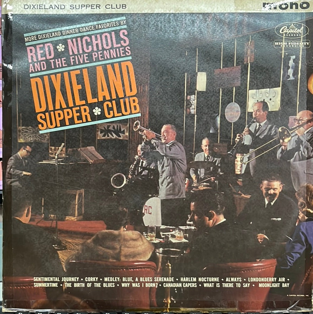Red Nichols And His Five Pennies - Dixieland Supper Club (Vinyl)