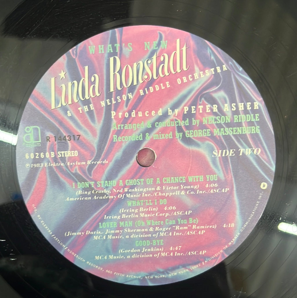 Linda Ronstadt & Nelson Riddle And His Orchestra - What's New (Vinyl)
