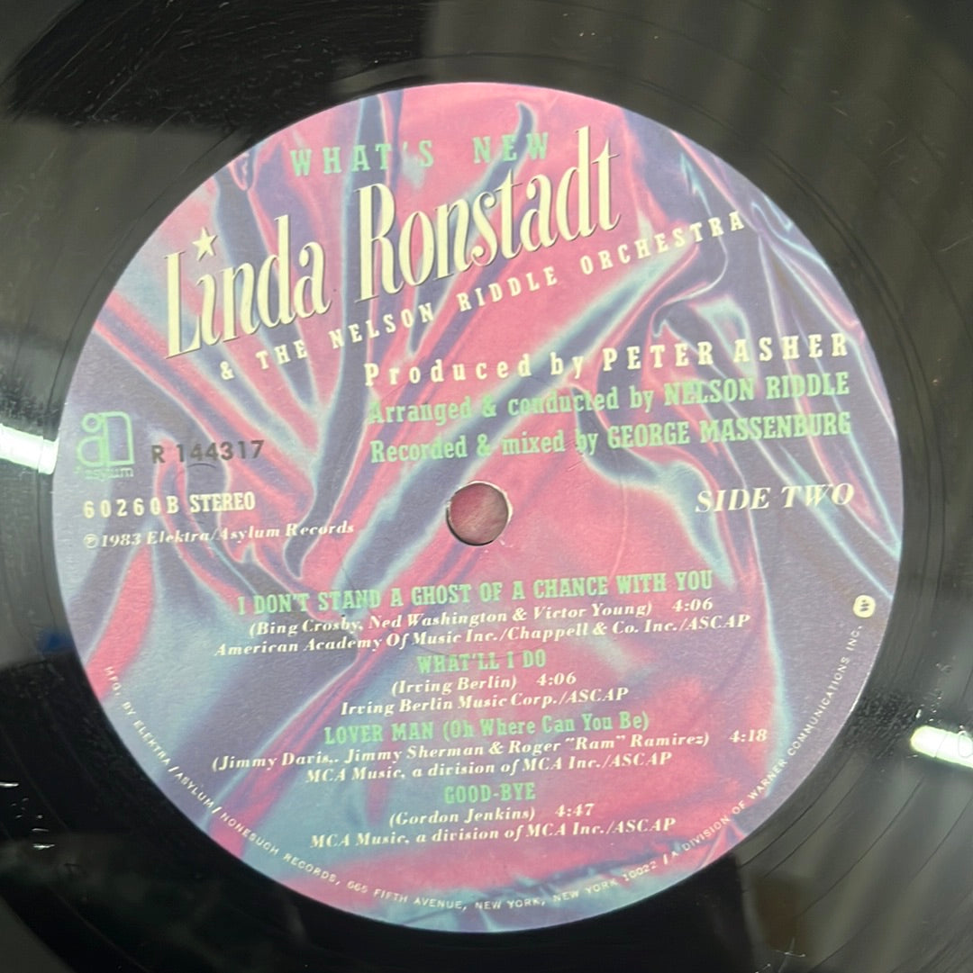Linda Ronstadt & Nelson Riddle And His Orchestra - What's New (Vinyl)