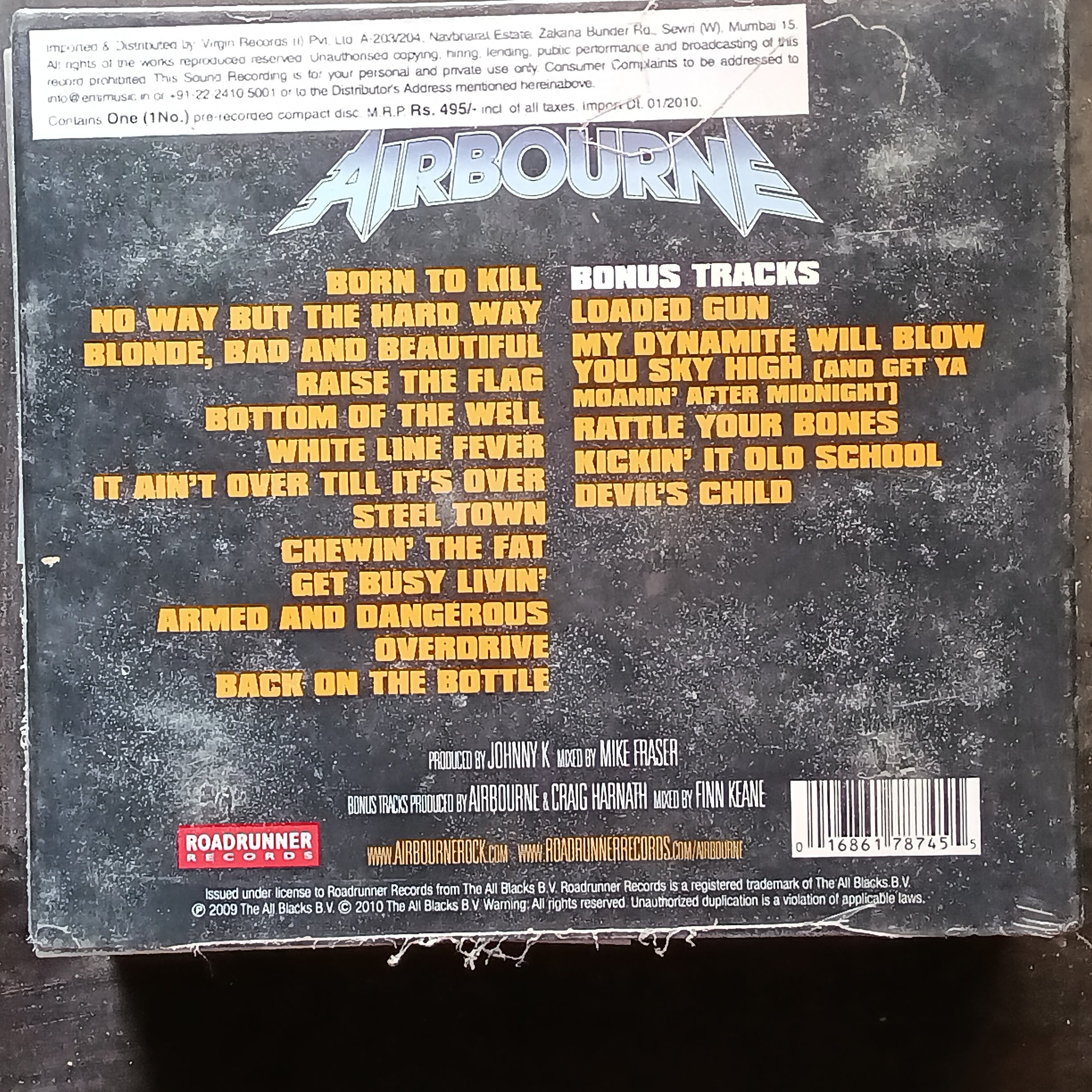 Airbourne - No Guts, No Glory (CD)