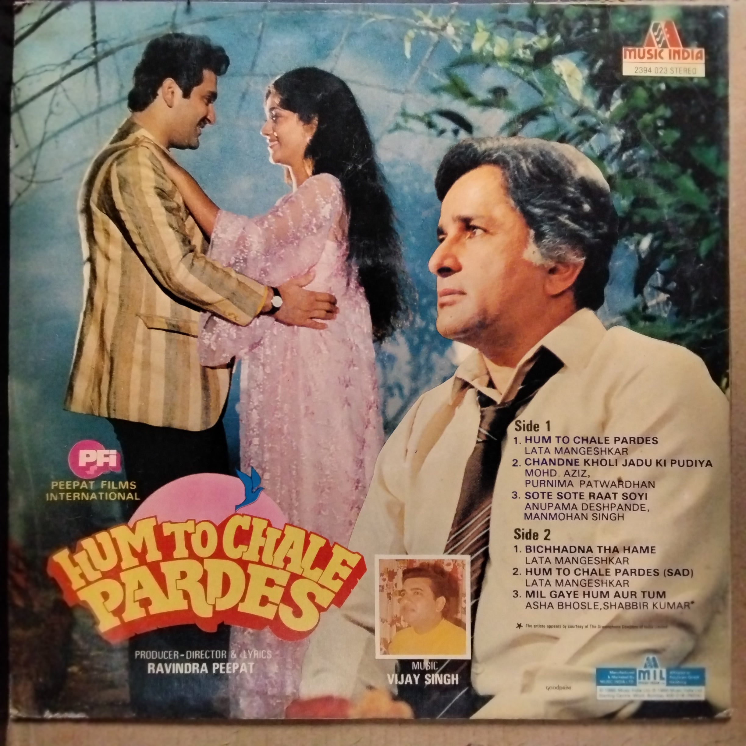 Vijay Singh  - Hum To Chale Pardes (Vinyl)