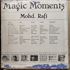 Mohd. Rafi - Magic Moments (Vinyl)