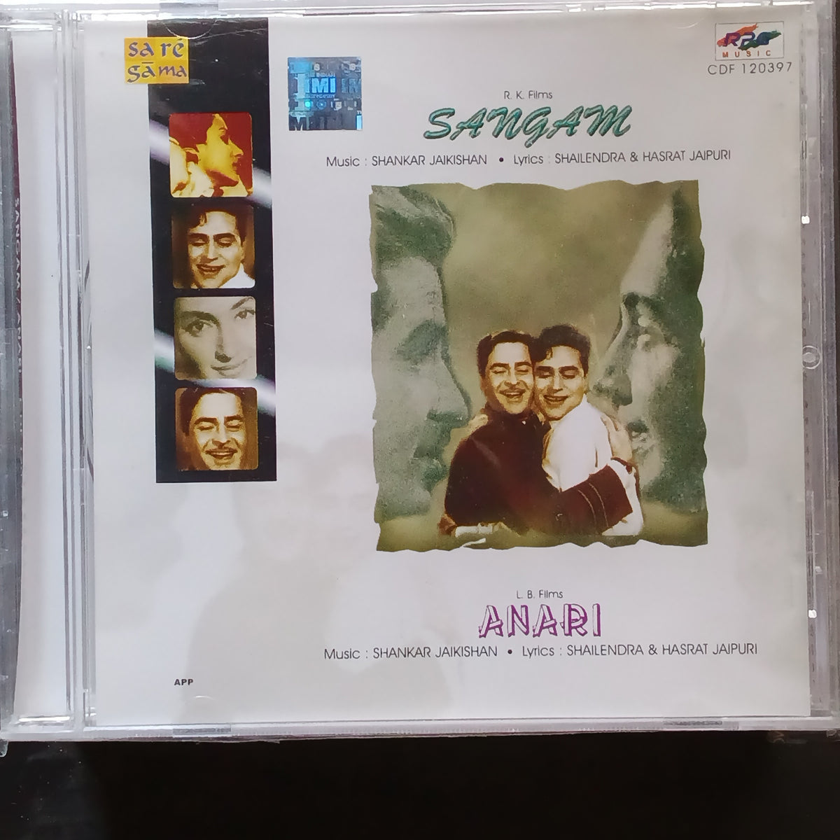 Shankar Jaikishan  - Sangam + Anari (CD)