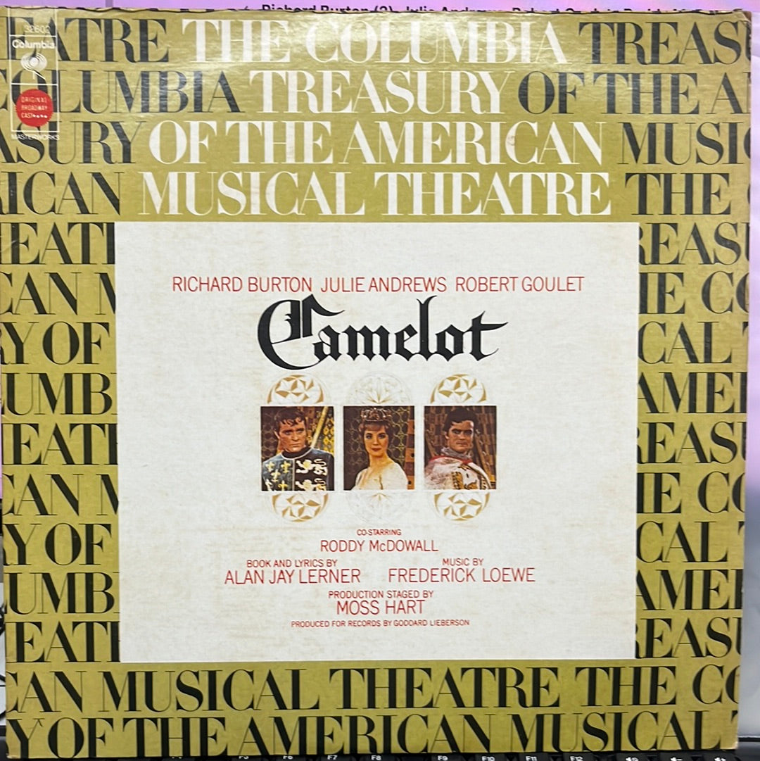 Richard Burton (2), Julie Andrews, Robert Goulet : Roddy McDowall - Alan Jay Lerner, Frederick Loewe, Moss Hart - Camelot (Vinyl)