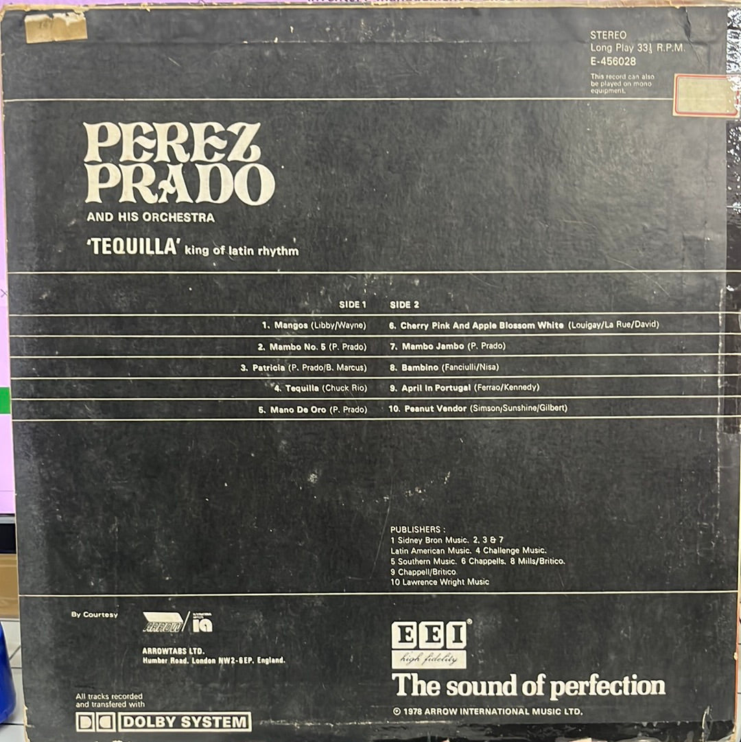 Perez Prado  - Perez Prado And His Orchestra 'Tequilla' (Vinyl)