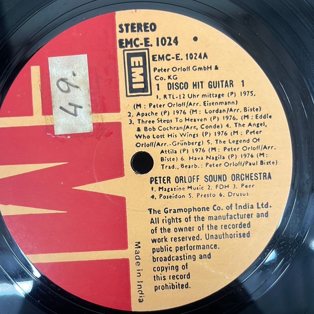 Peter Orloff Sound Orchester - Disco Hit Guitars (Vinyl)