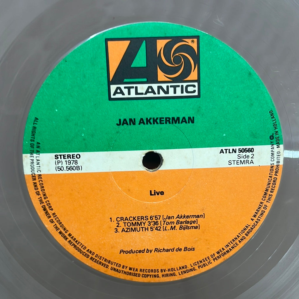 Jan Akkerman - Live (Vinyl)