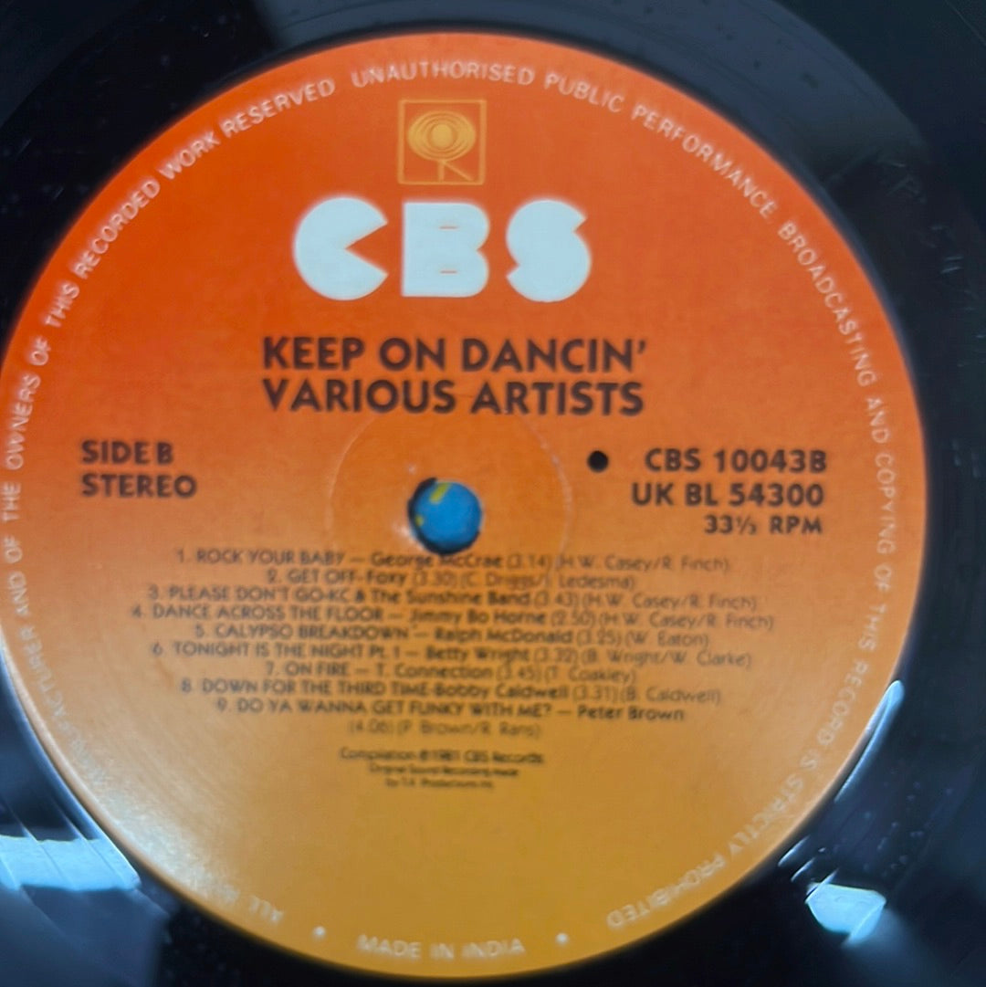 Various - Keep On Dancin' (Vinyl)