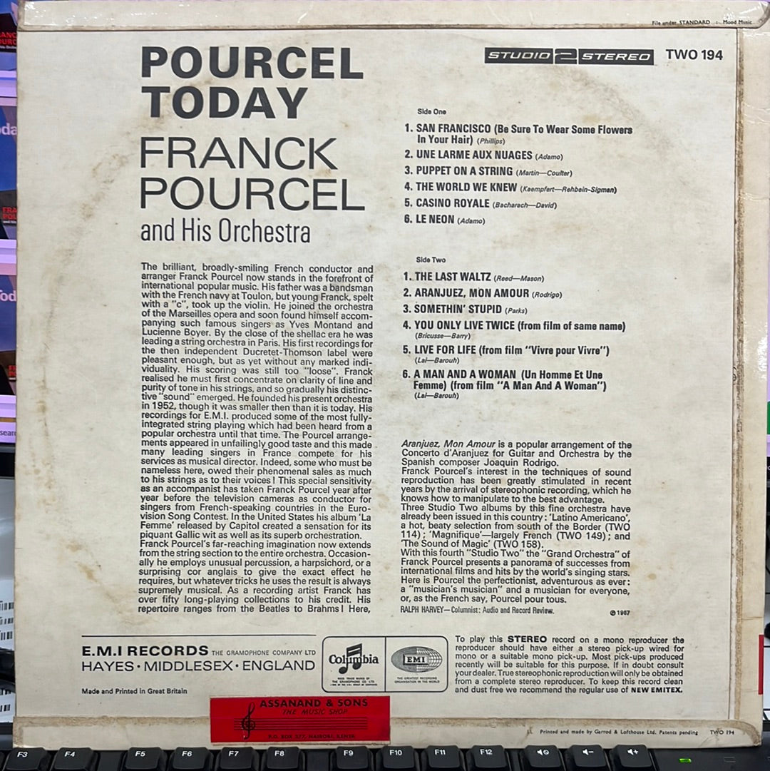 Franck Pourcel Et Son Grand Orchestre - Pourcel Today (Vinyl)