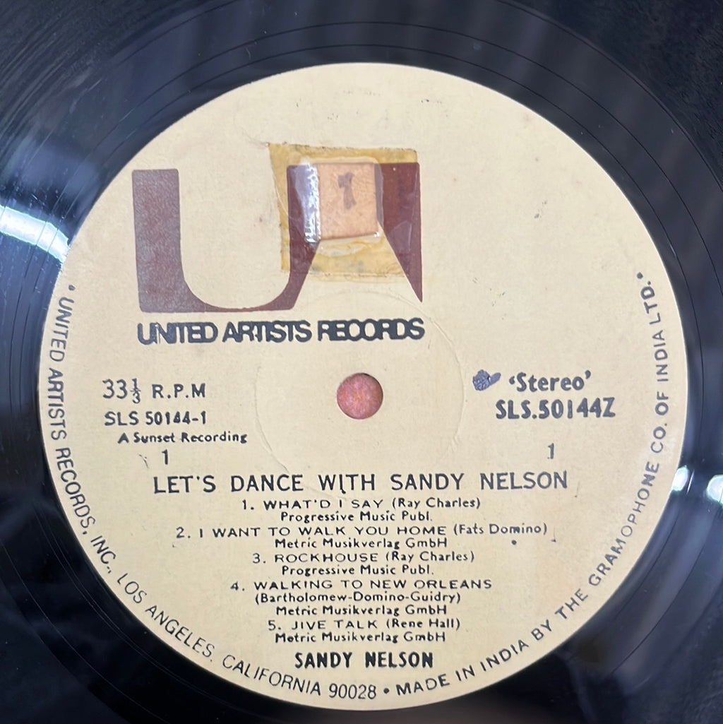 Sandy Nelson - Let's Dance With Sandy Nelson (Vinyl)