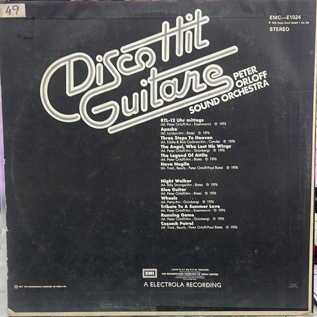 Peter Orloff Sound Orchester - Disco Hit Guitars (Vinyl)