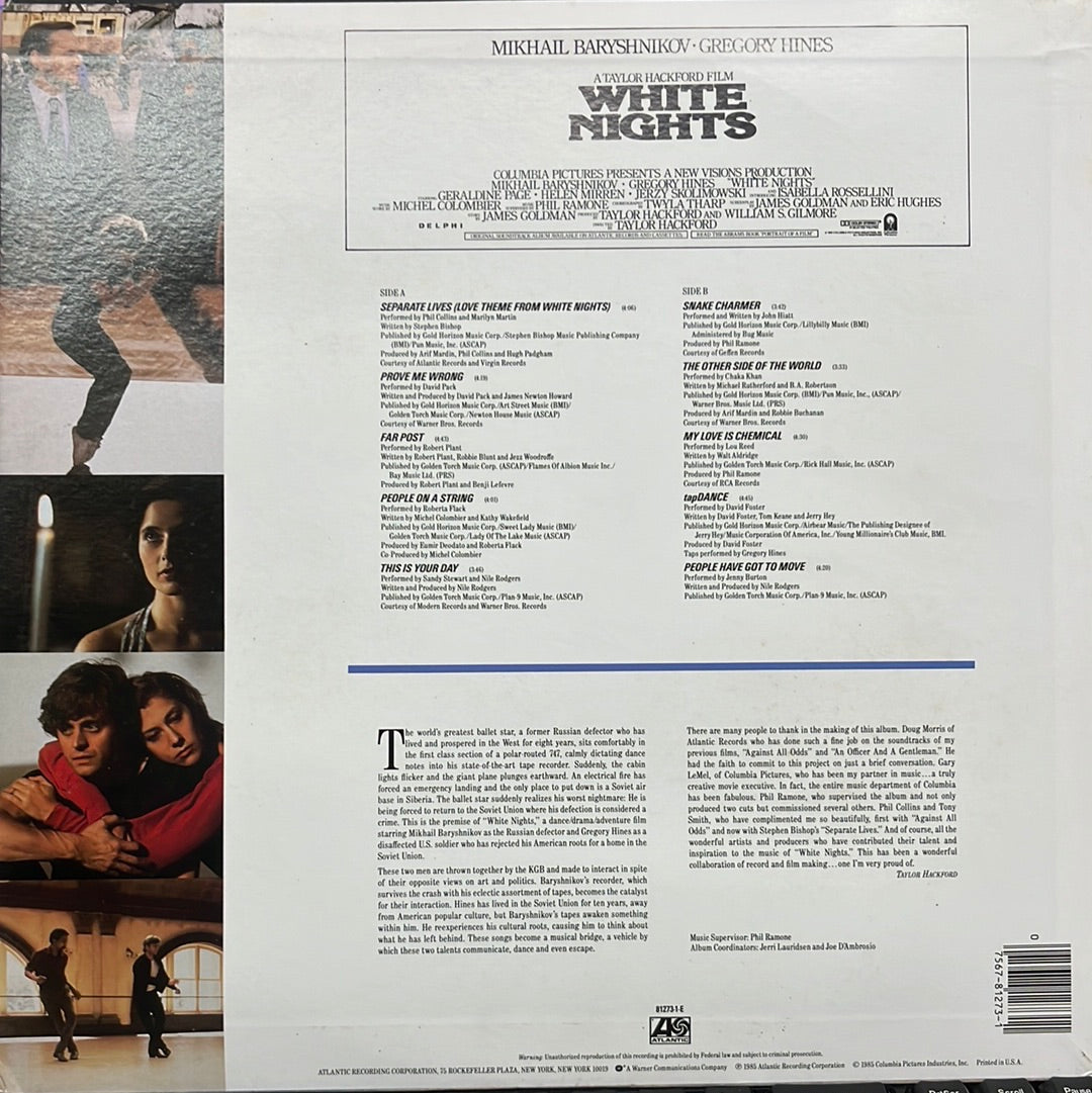 Various - White Nights: Original Motion Picture Soundtrack (Vinyl)