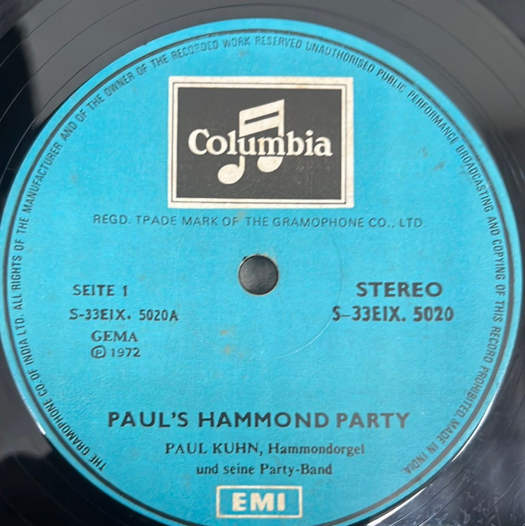 Paul Kuhn Und Seine Partyband - Paul's Hammond Party (Vinyl)