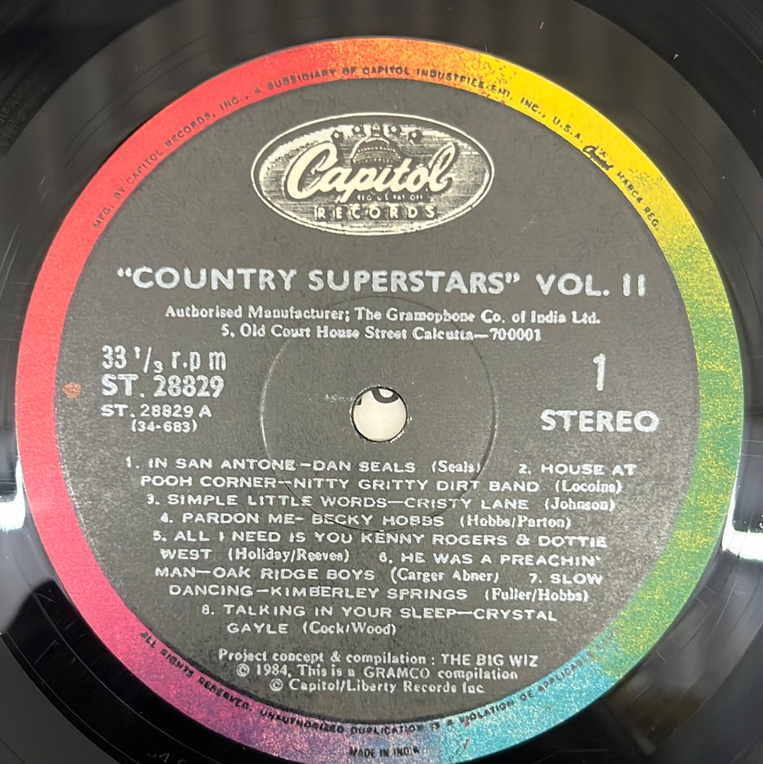 Various  - Country Superstars 17 Great Country Hits Vol. II (Vinyl)