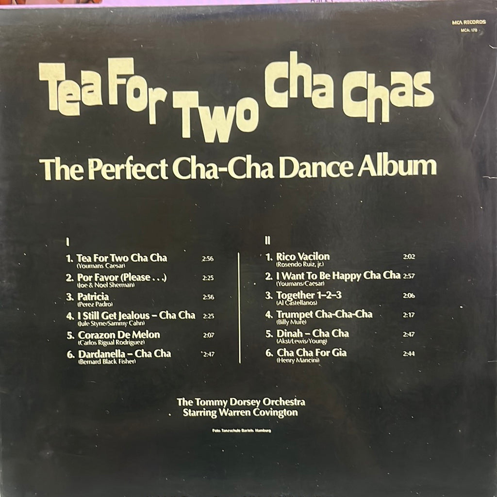 Tommy Dorsey And His Orchestra Starring Warren Covington - Tea For Two Cha Chas (Vinyl)