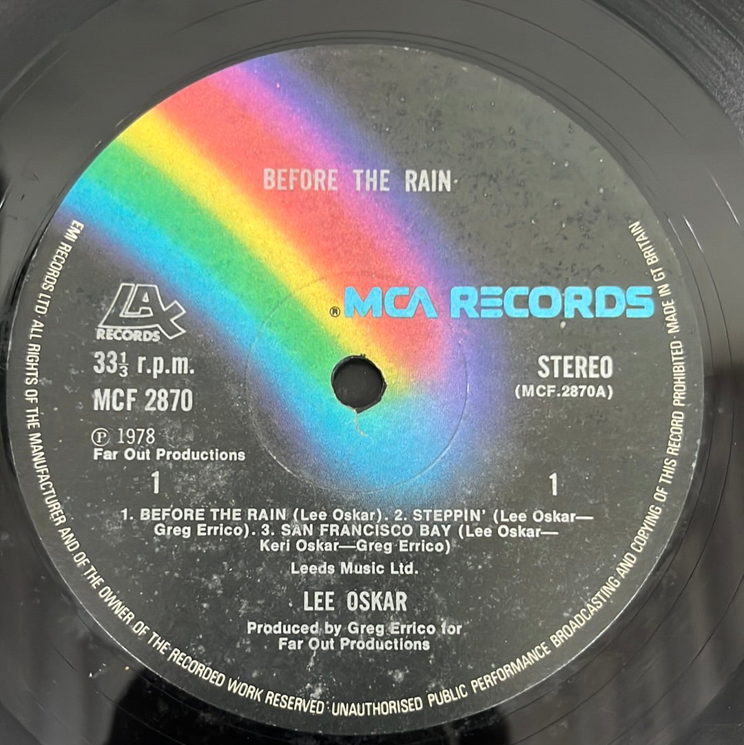 Lee Oskar - Before The Rain (Vinyl)