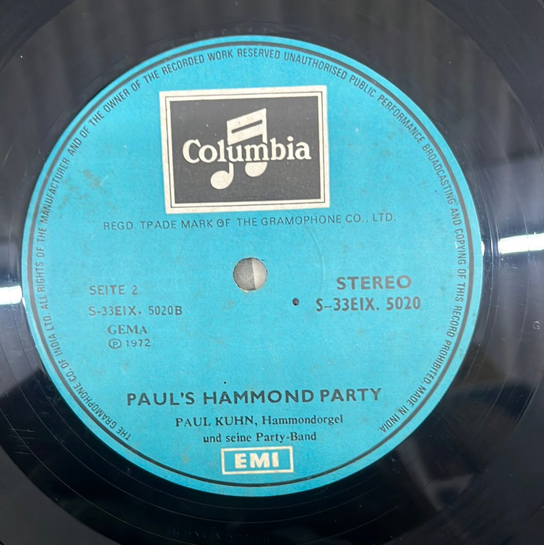 Paul Kuhn Und Seine Partyband - Paul's Hammond Party (Vinyl)