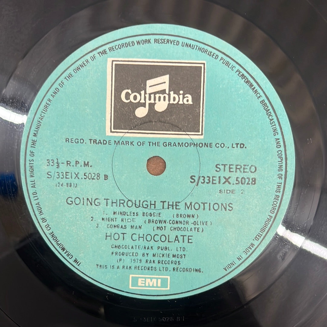 Hot Chocolate - Going Through The Motions (Vinyl)