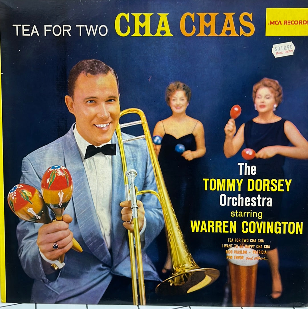 Tommy Dorsey And His Orchestra Starring Warren Covington - Tea For Two Cha Chas (Vinyl)