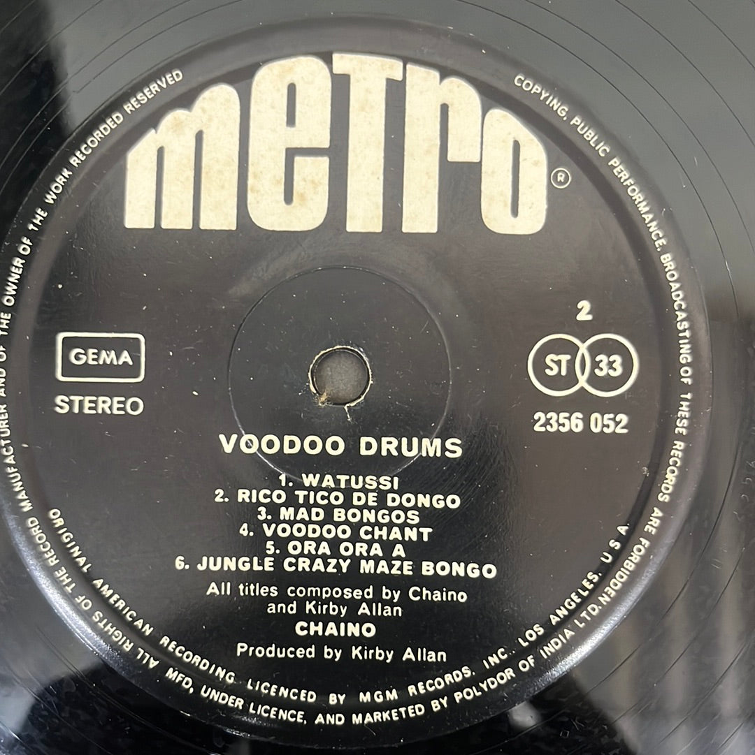 Chaino - Voodoo Drums (Vinyl)