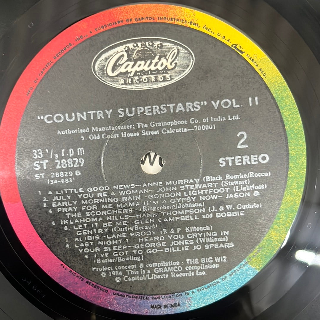 Various  - Country Superstars 17 Great Country Hits Vol. II (Vinyl)