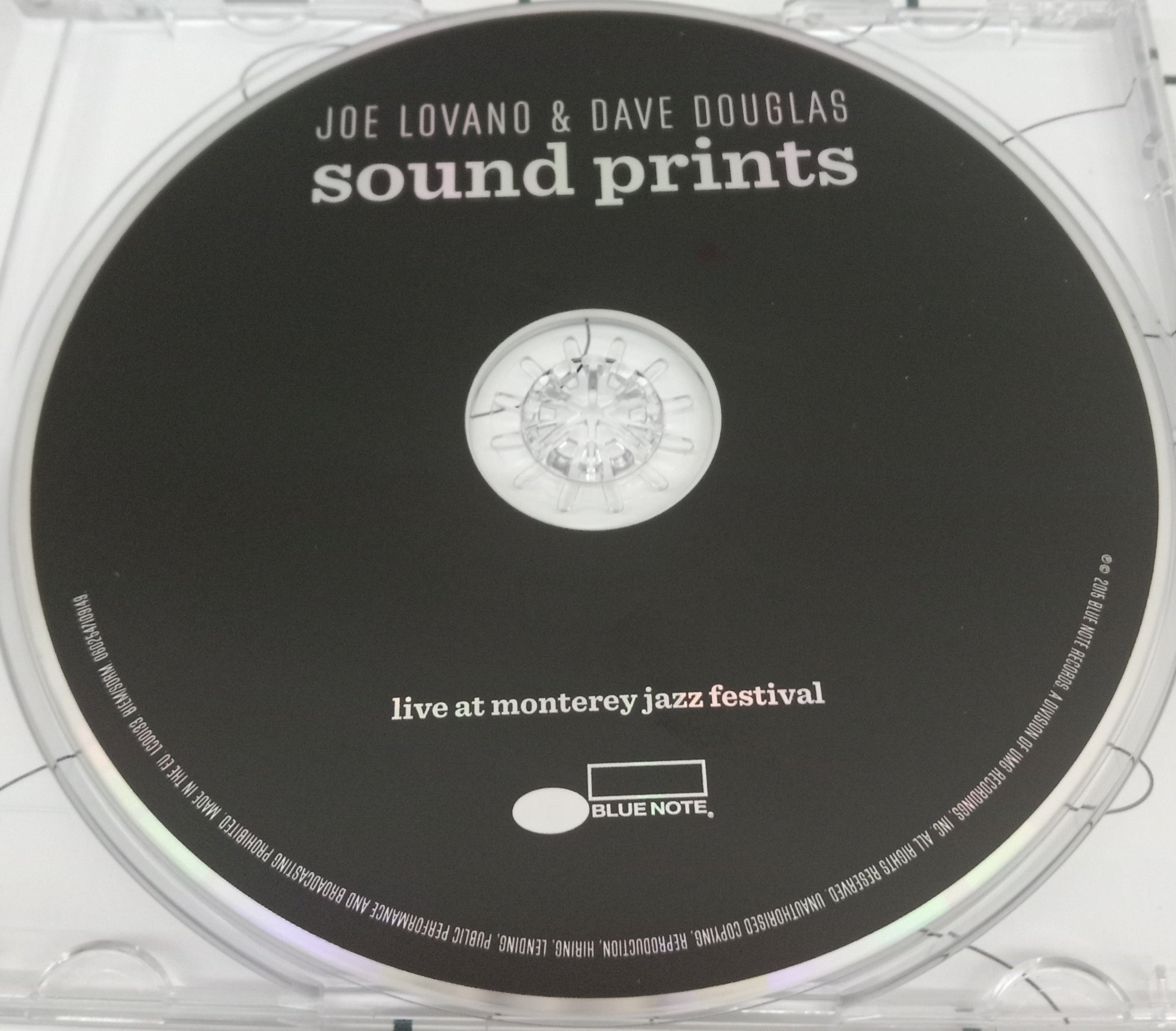 Joe Lovano & Dave Douglas - Sound Prints (Live At Monterey Jazz Festival) (CD)