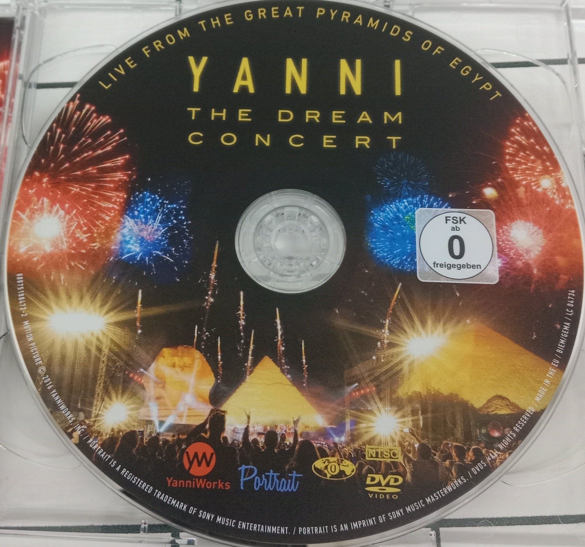 Yanni (2) - The Dream Concert: Live From The Great Pyramids Of Egypt (CD) (2)