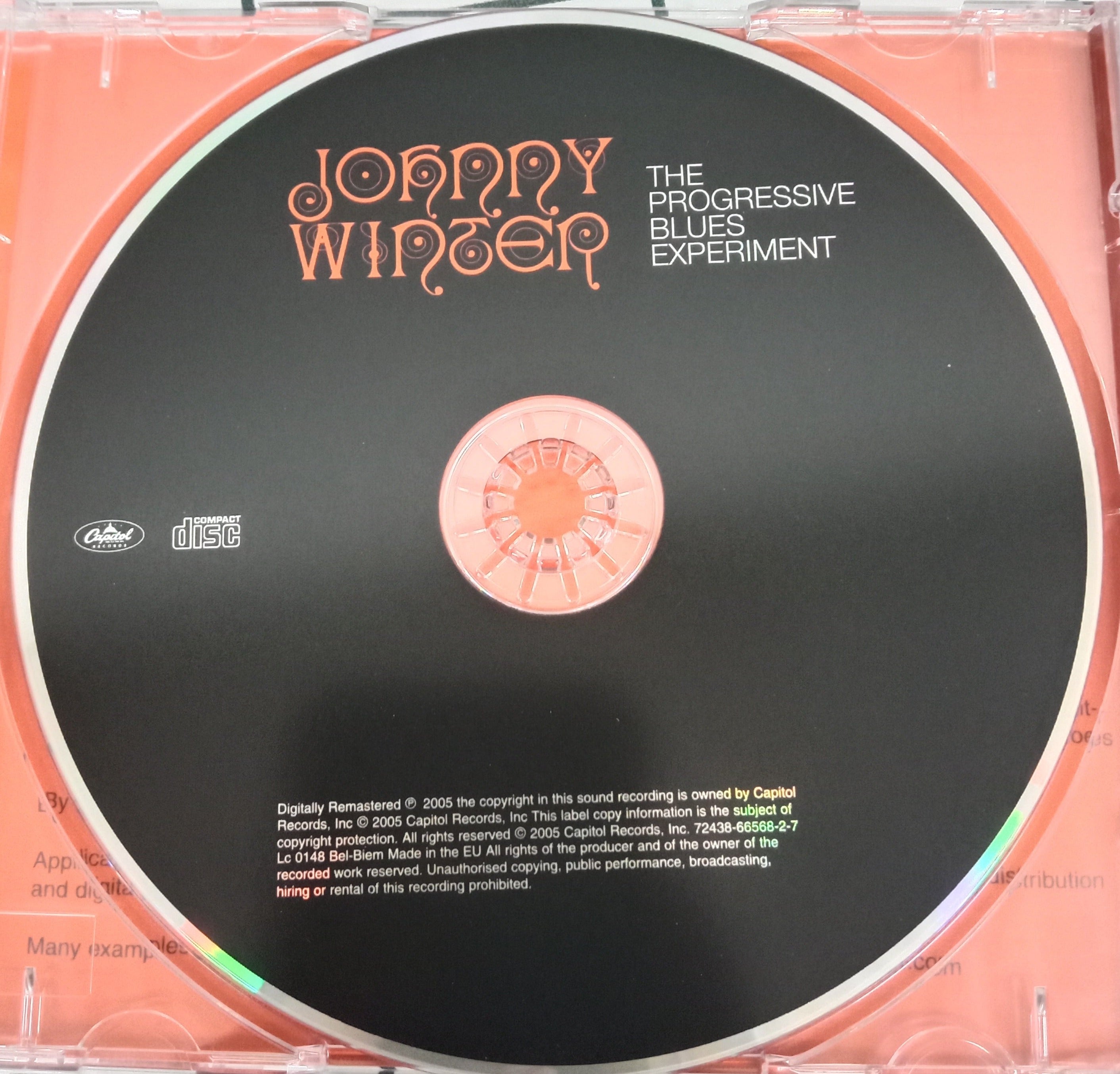 Johnny Winter - The Progressive Blues Experiment (CD)