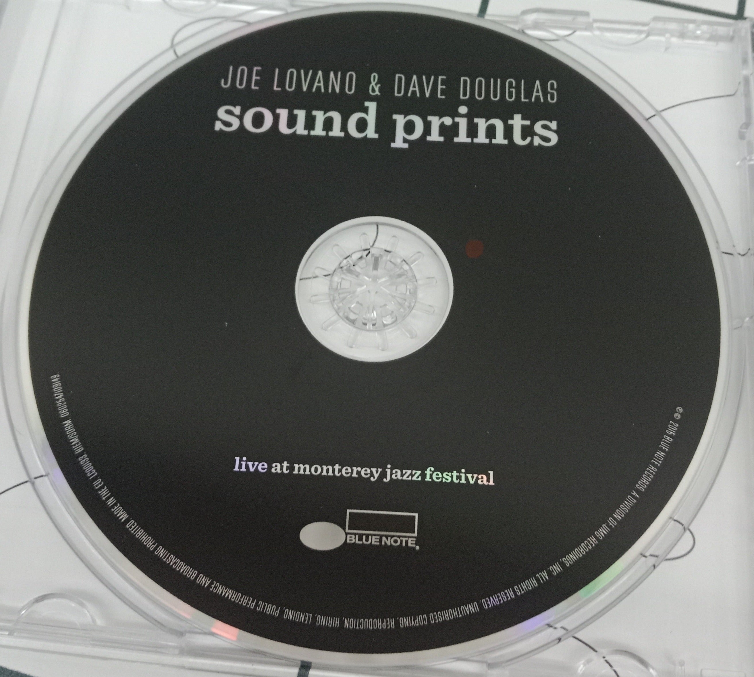 Joe Lovano & Dave Douglas - Sound Prints (Live At Monterey Jazz Festival) (CD)