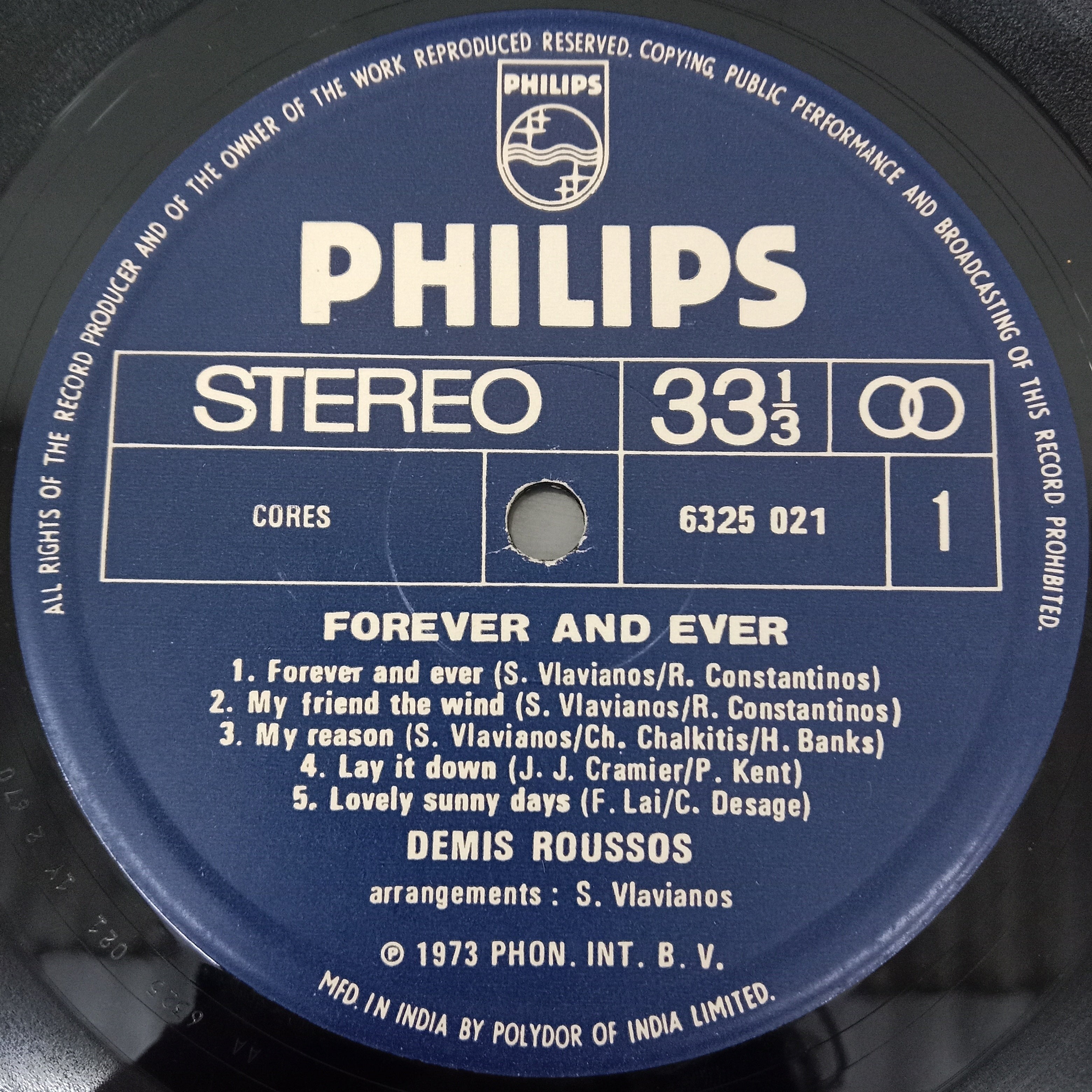 Demis Roussos - Forever And Ever (Vinyl)