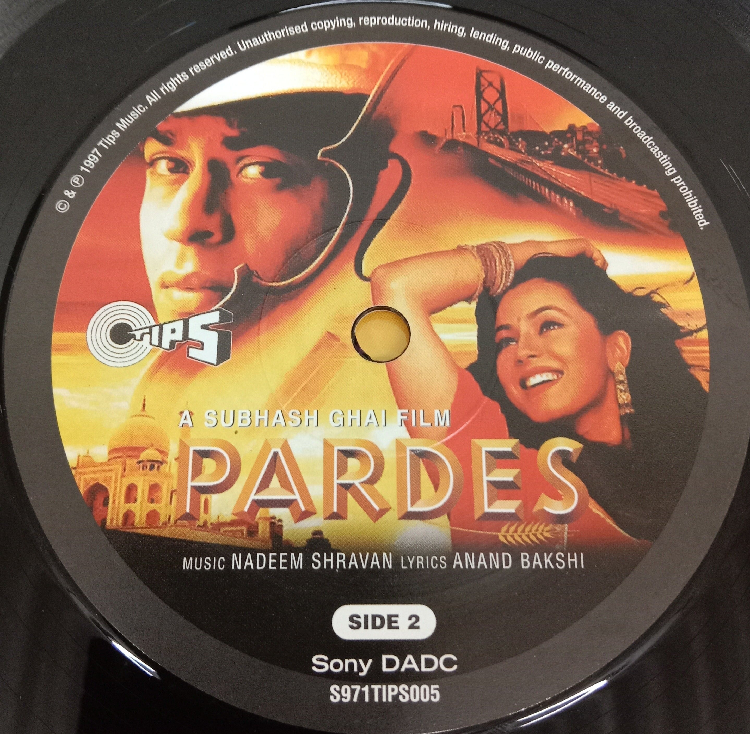 Nadeem Shravan, Anand Bakshi - Pardes (Vinyl)