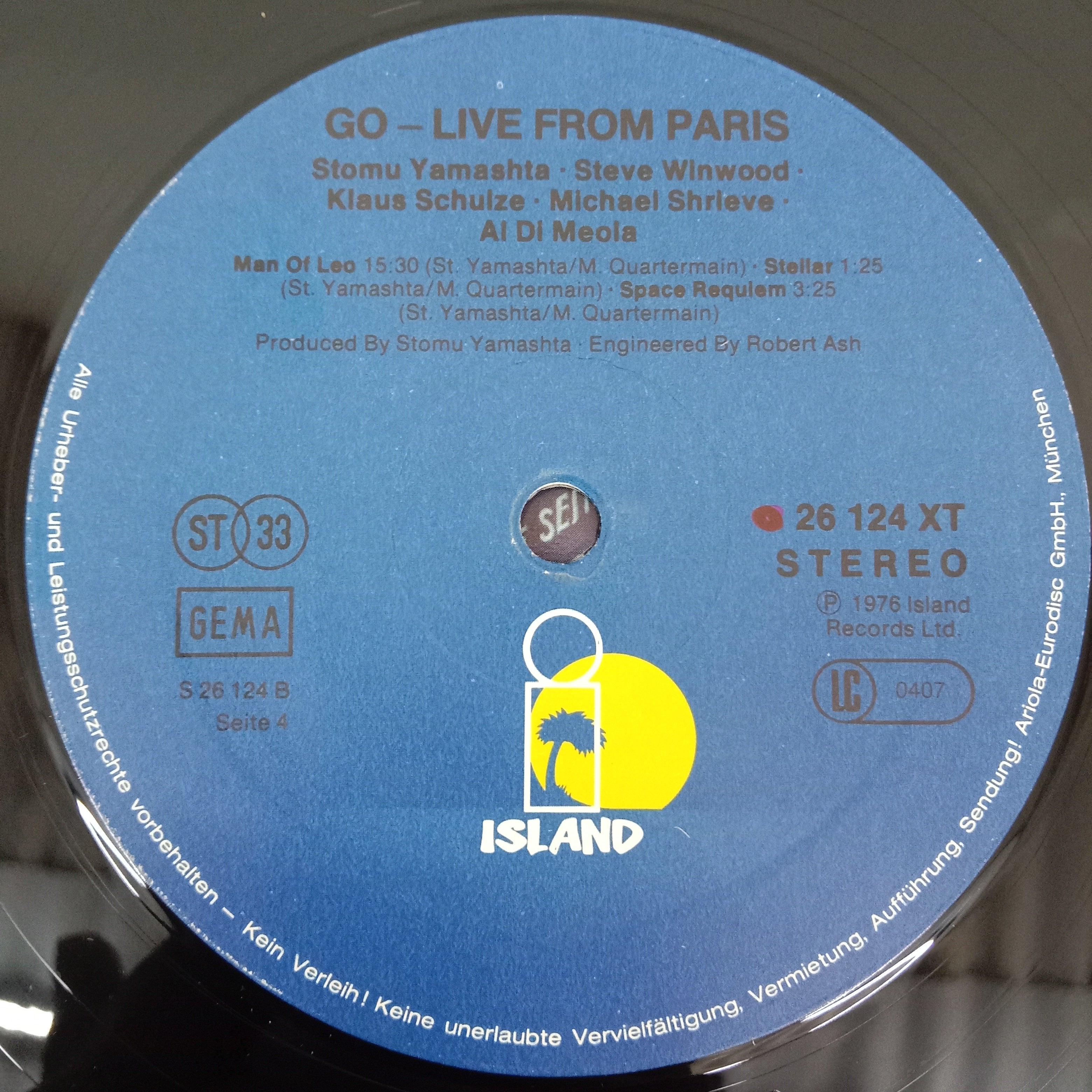 Stomu Yamashta's Go - Go Live From Paris (Vinyl) (2)