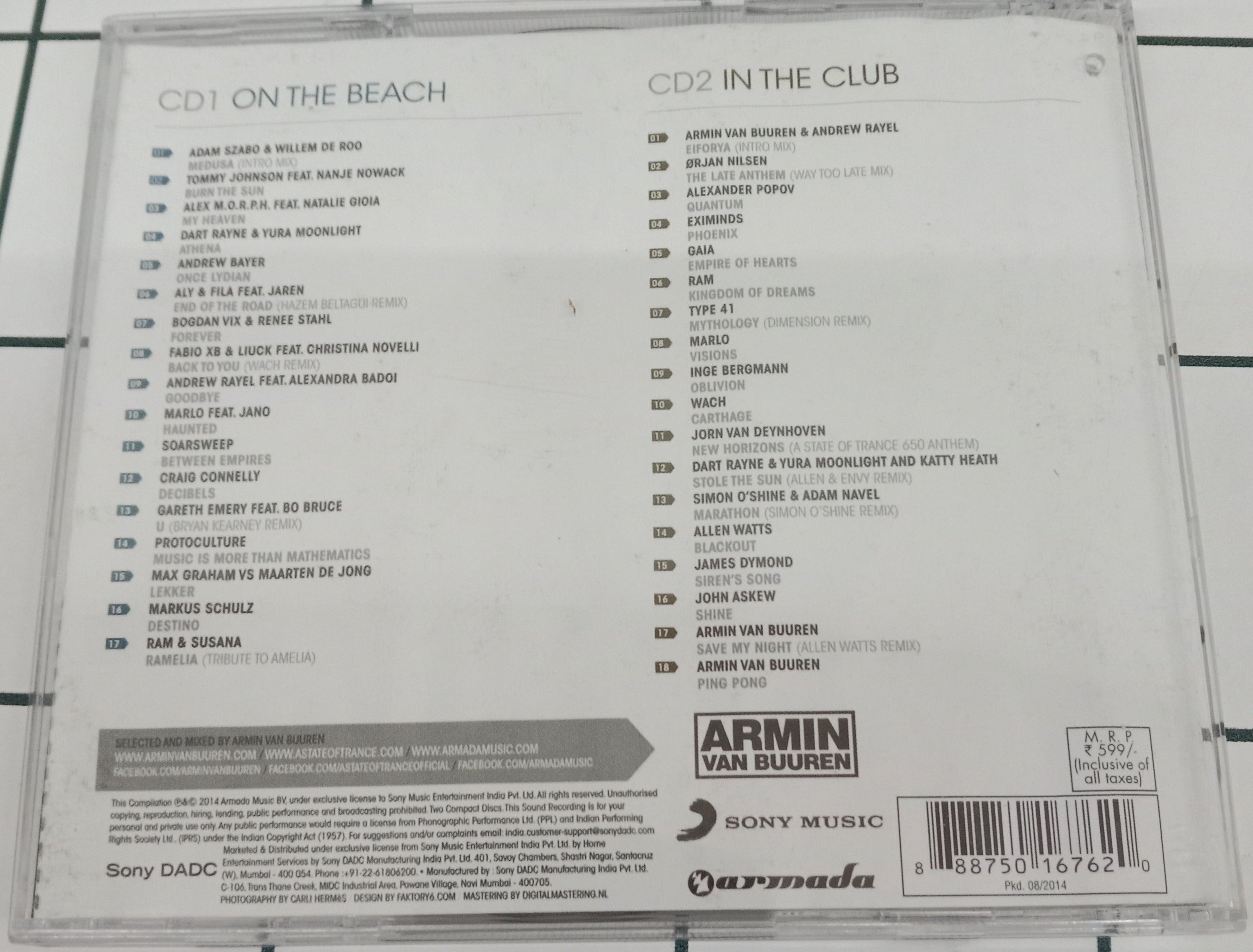 Armin van Buuren - A State Of Trance 2014 (CD) (2)