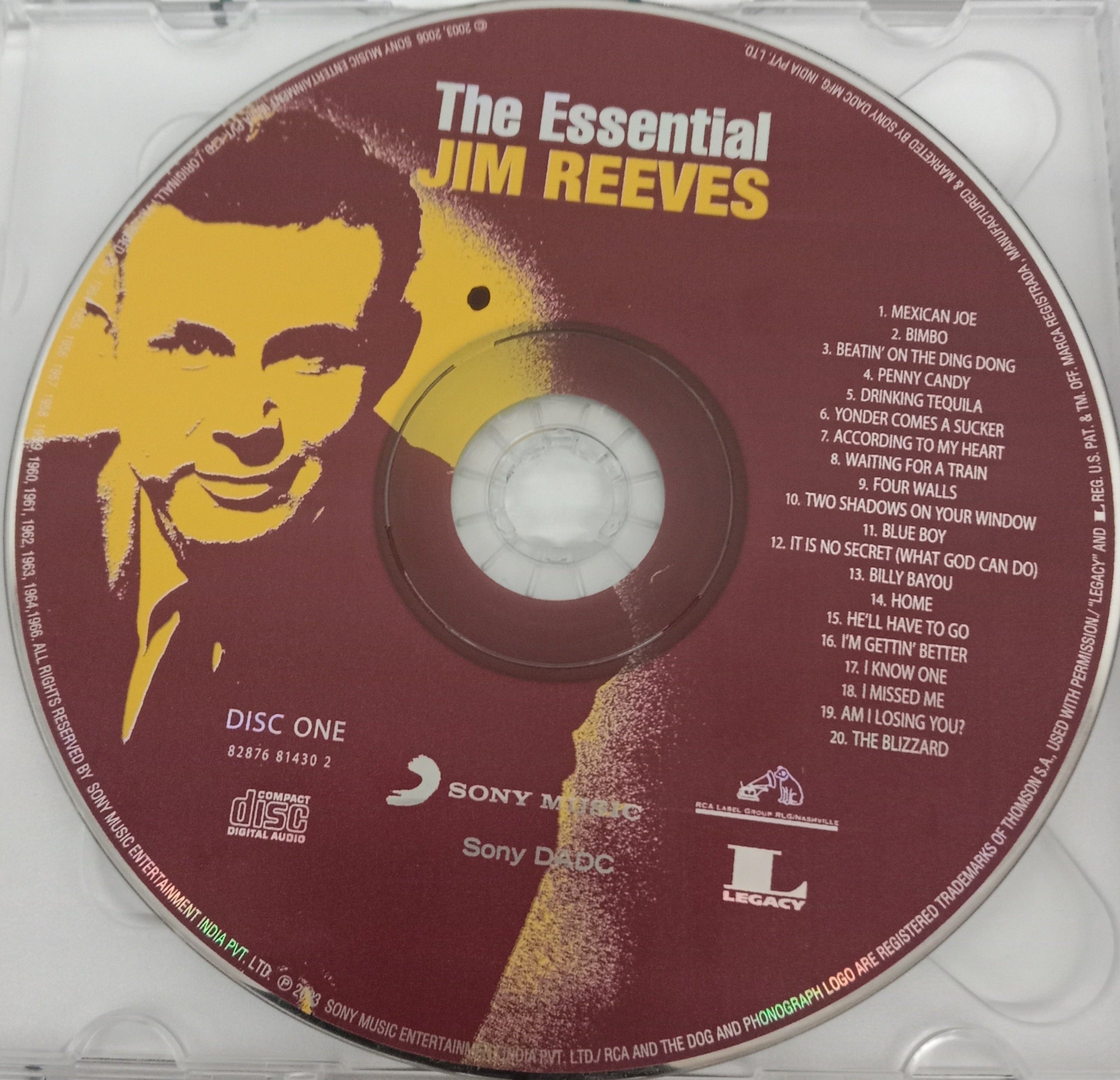 Jim Reeves - The Essential Jim Reeves (CD) (2)