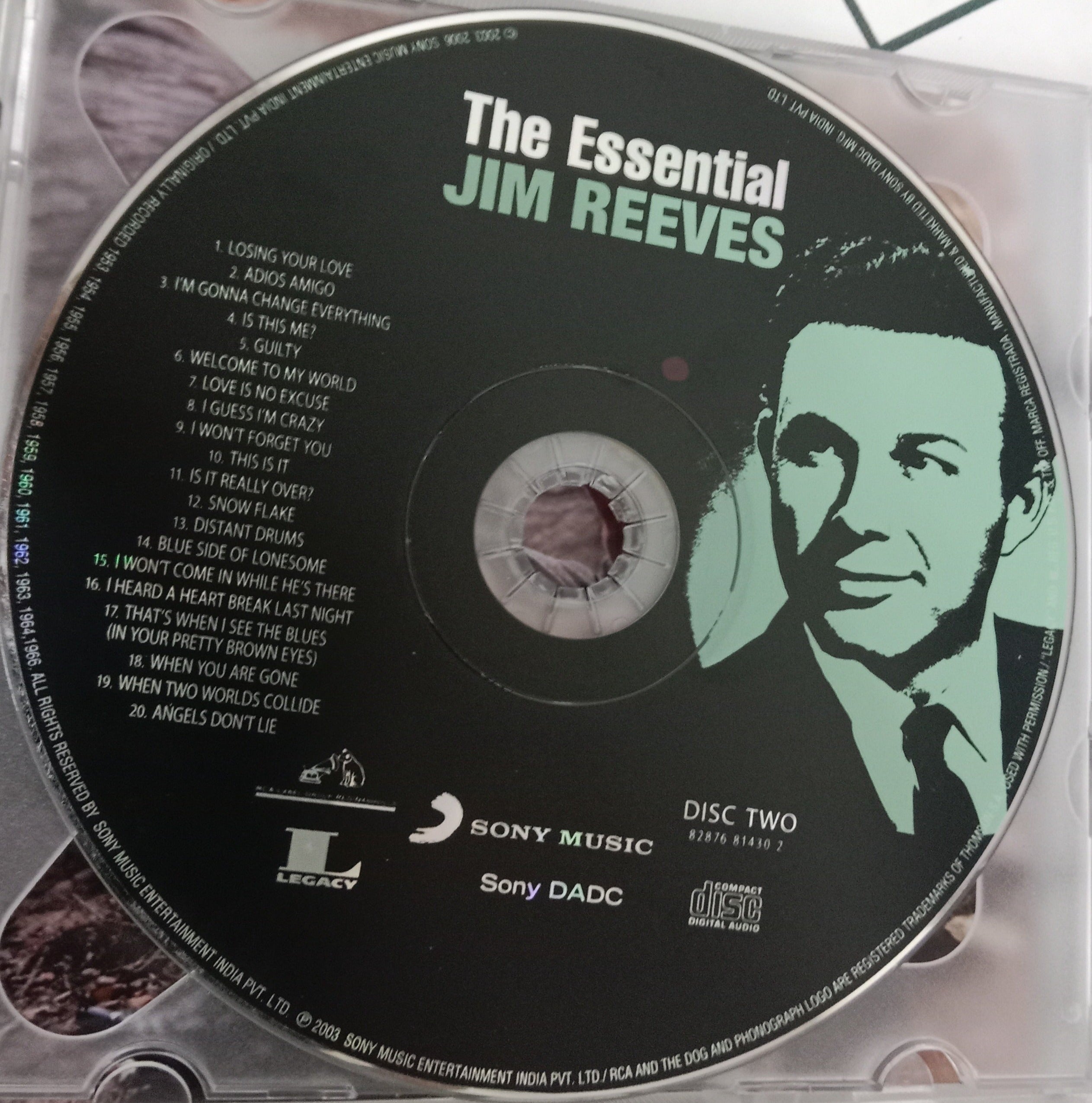 Jim Reeves - The Essential Jim Reeves (CD) (2)