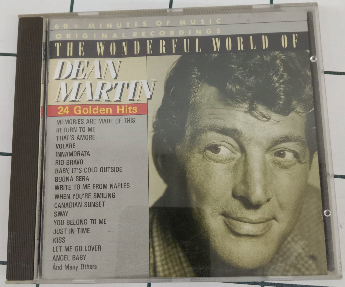 Dean Martin - The Wonderful World Of Dean Martin - 24 Golden Hits (CD)