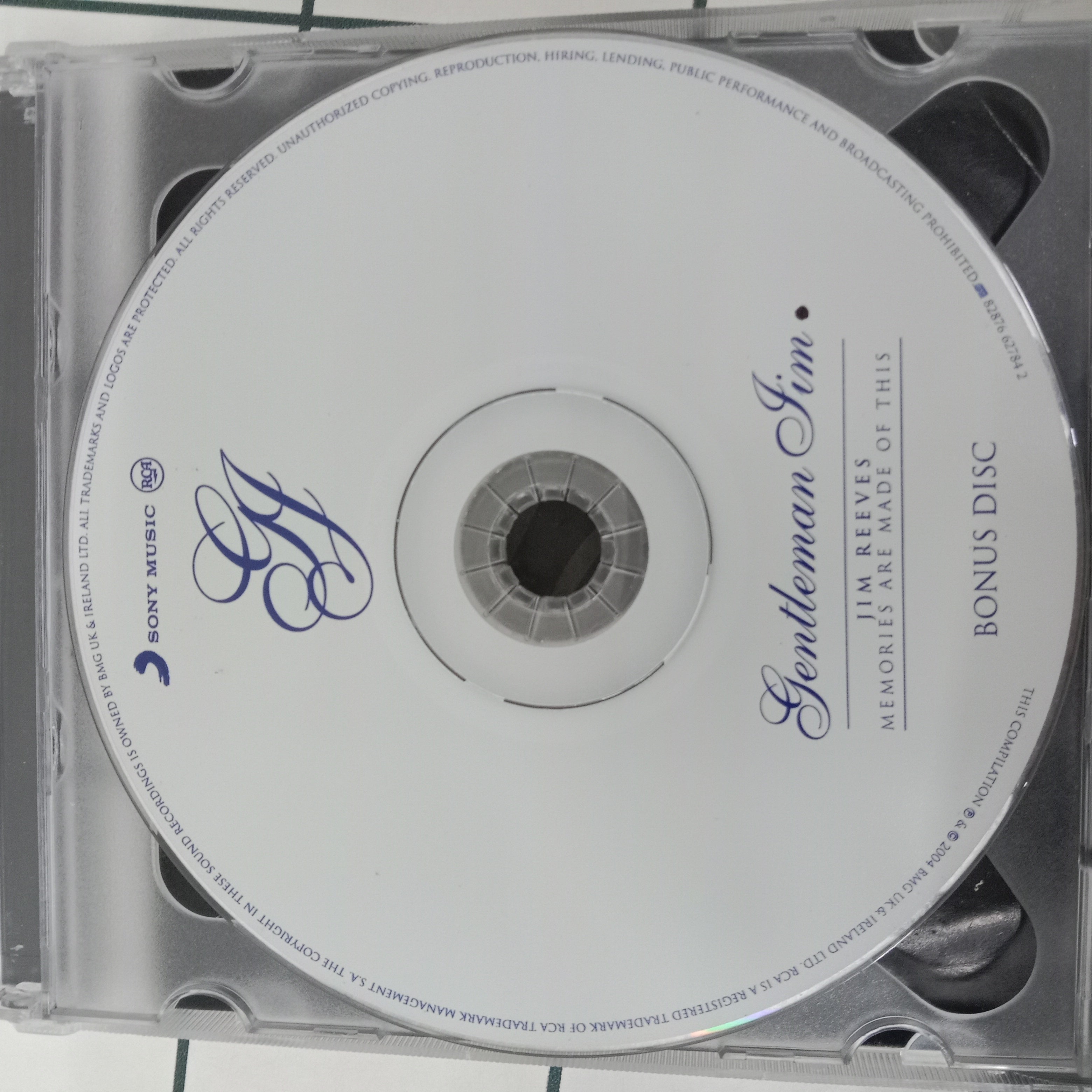 Jim Reeves - Gentleman Jim: Memories Are Made Of This (CD) (2)