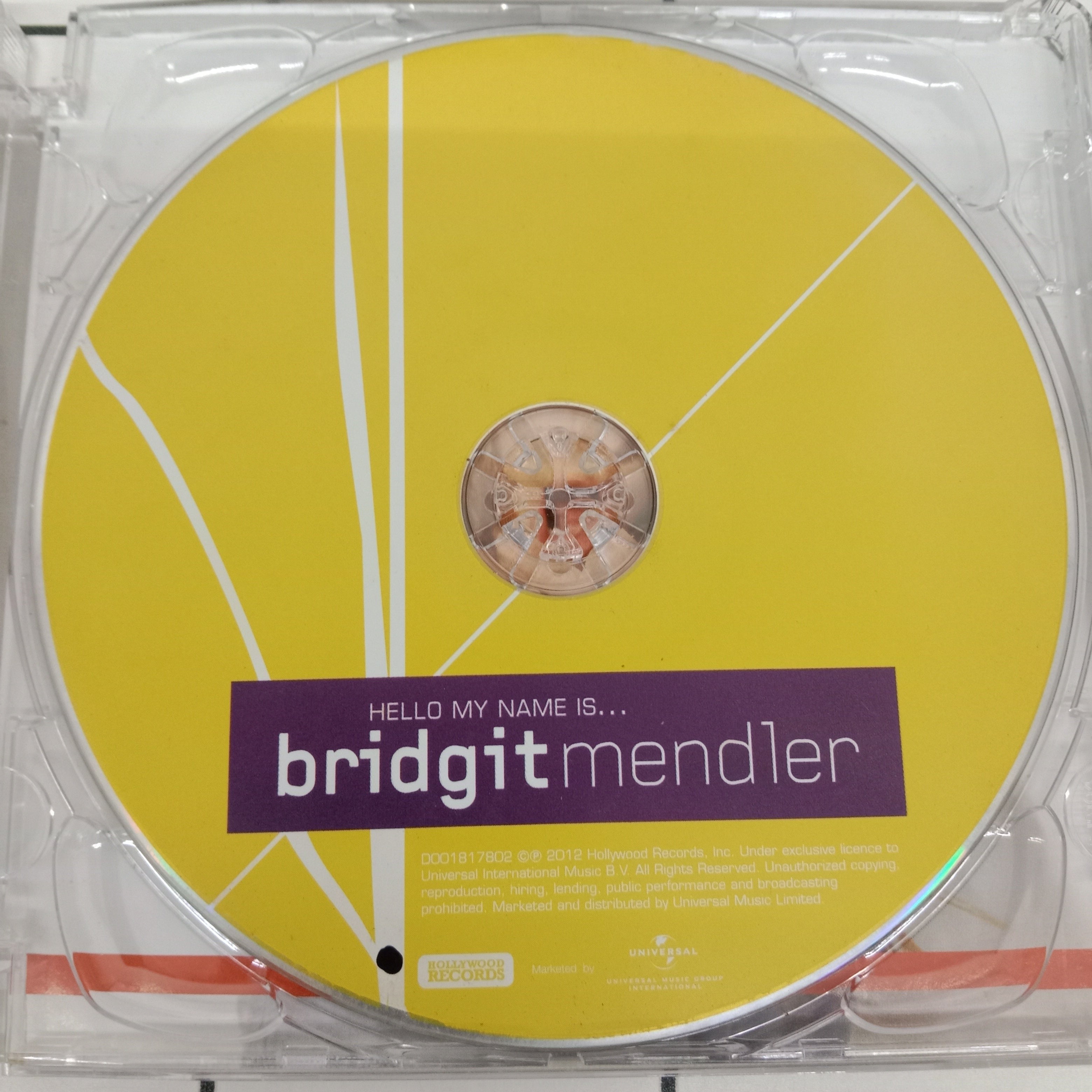 Hello My Name Is - Bridgit Mendler (CD)