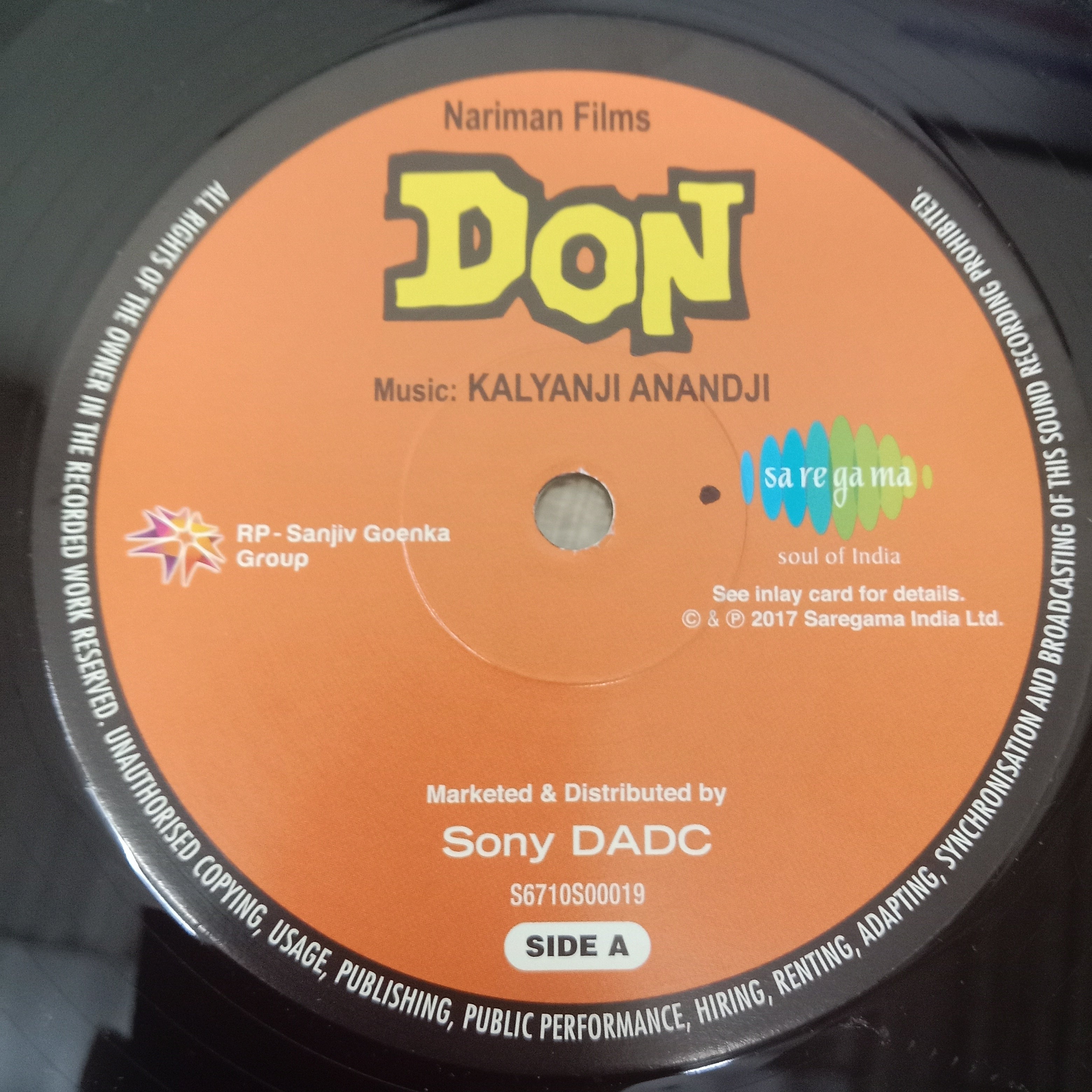 Kalyanji-Anandji, Anjaan & Indivar / Gulshan Bawra - Don / Zanjeer (Vinyl)