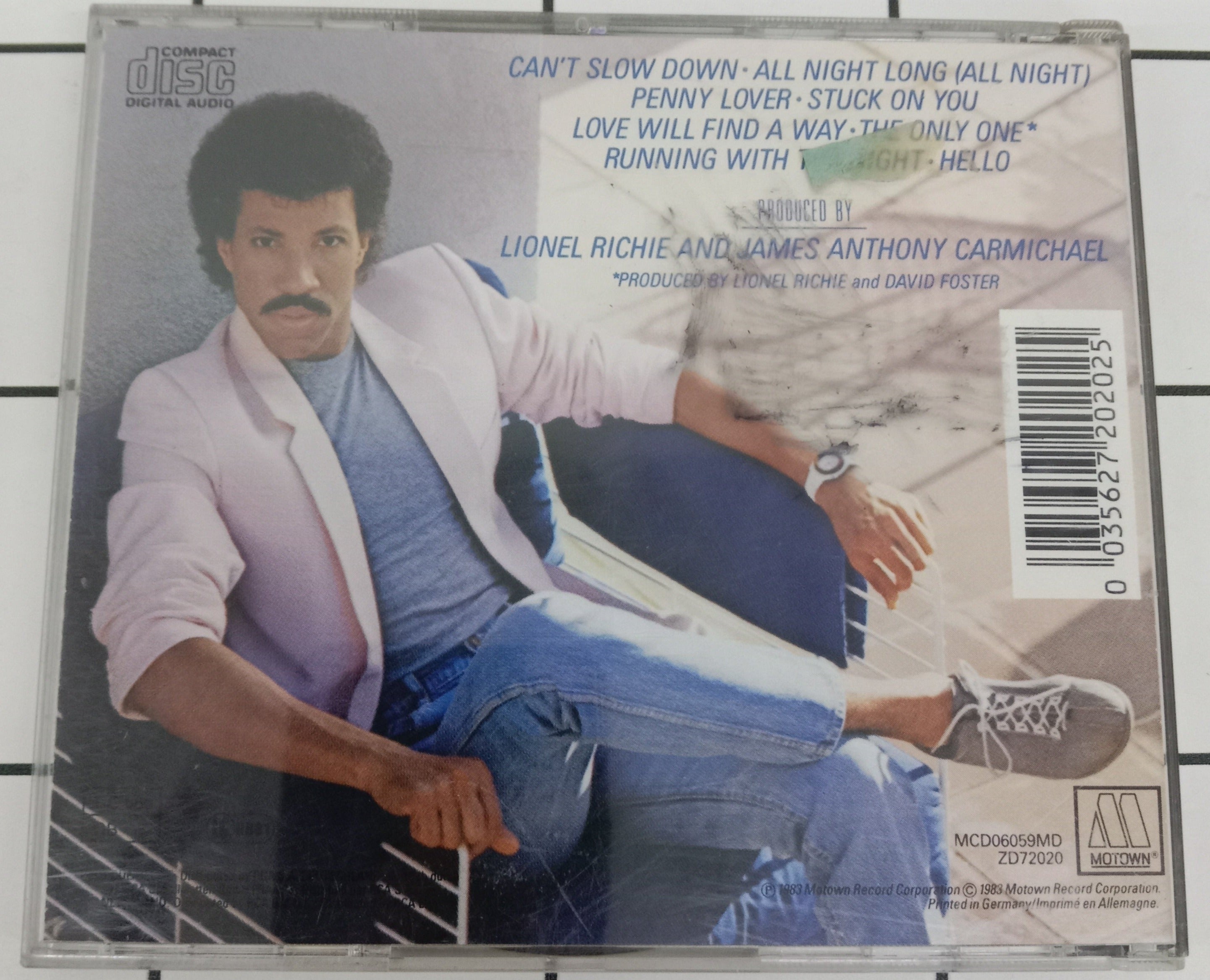 Lionel Richie  - Can't Slow Dawn (CD)